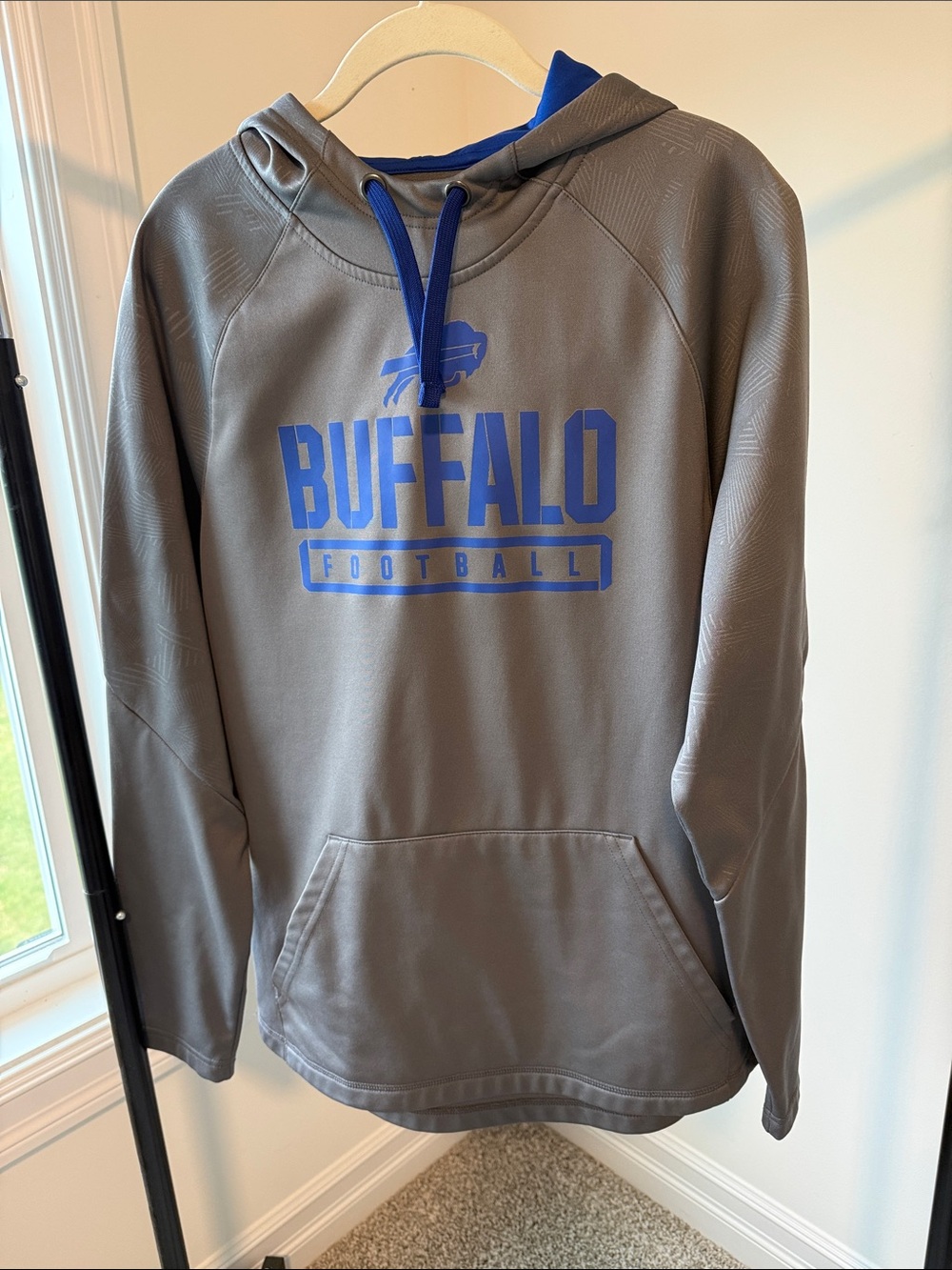 Fanatics Gray Buffalo Bills Hoodie